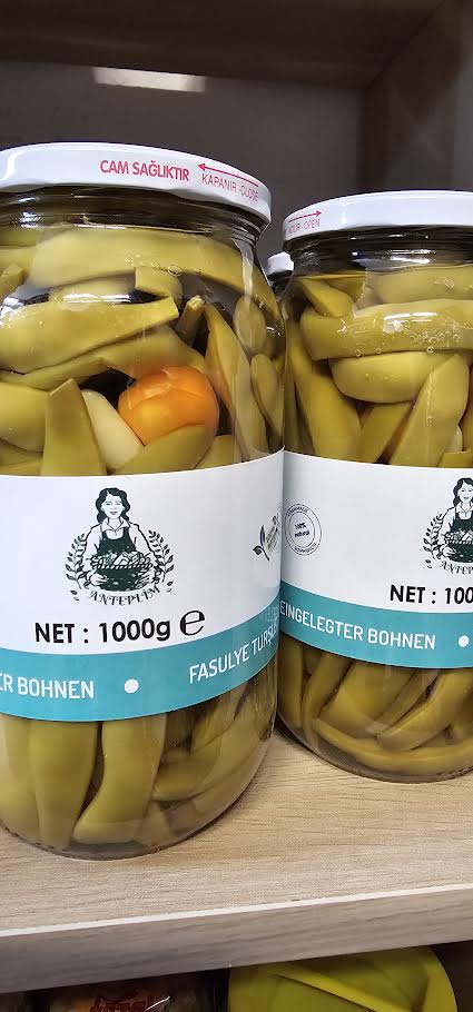 El Yapımı Fasulye Turşusu 1kg – Katkısız & Doğal