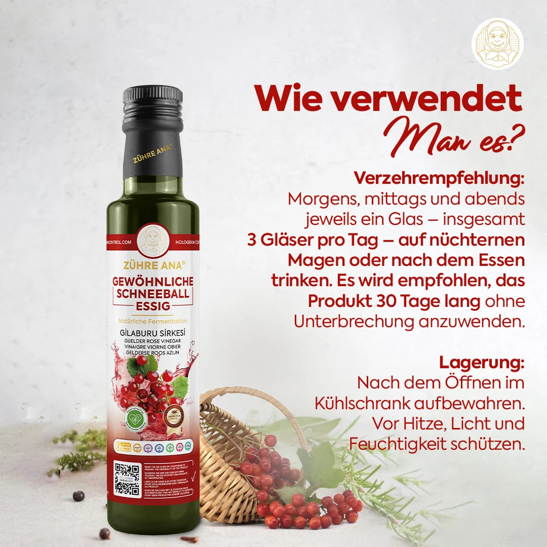 Zühre Ana Gilaburu Essig – Natürliche Fermentation