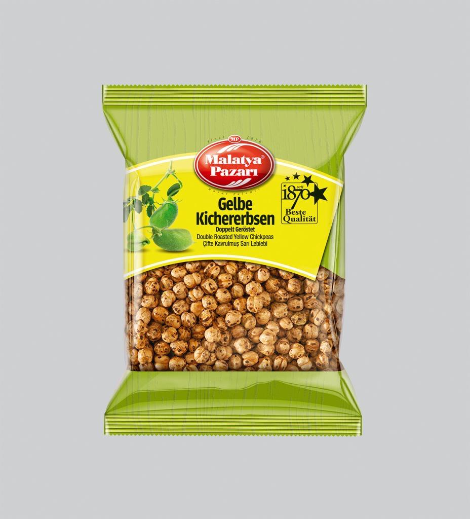Malatya Pazarı Gelbe Kichererbsen 200 g – Doppelt Geröstete Leblebi