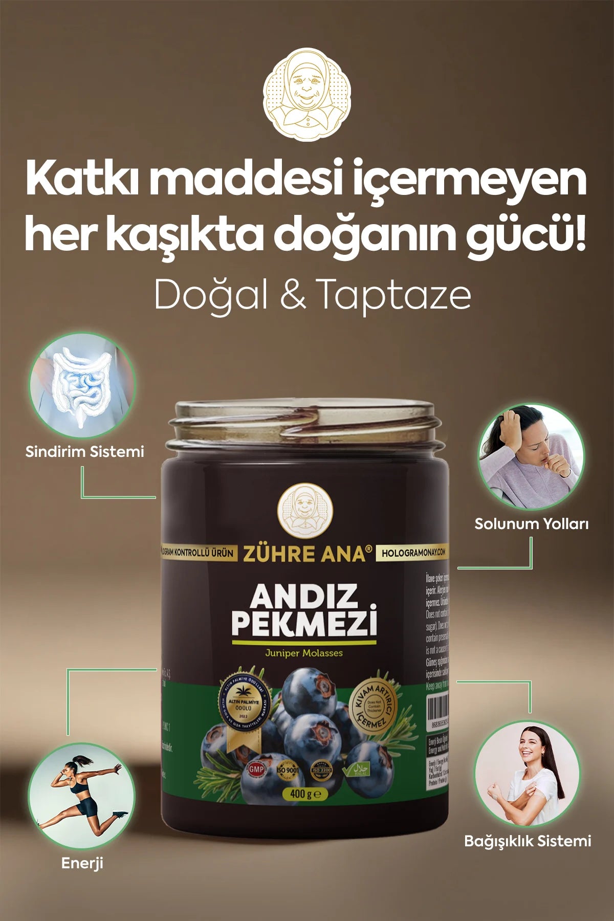 Zühre Ana Andızsirup – 100 % Natürlich im 400 g Glas