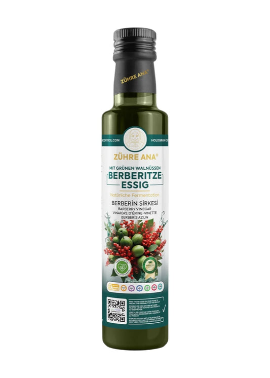 Zühre Ana Berberine-Essig mit grünen Walnüssen 500 ml