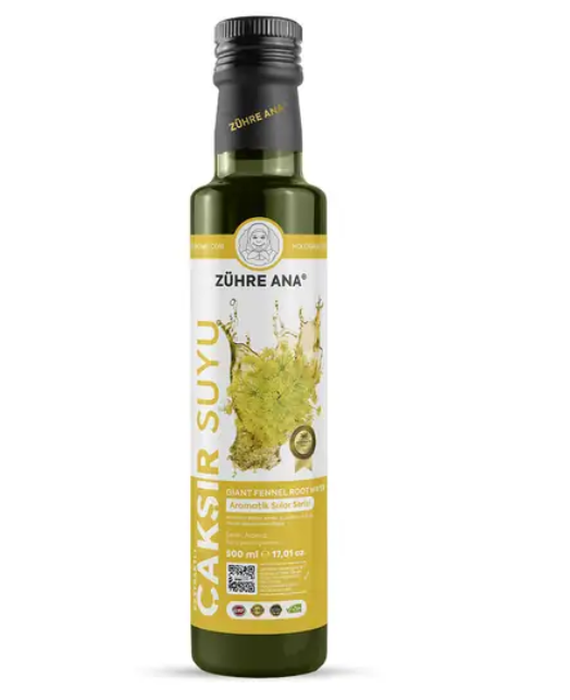 Zühre Ana Caksir (Çakşır) Wurzelwasser 500 ml – Pflanzliches Destillat | Anteplim