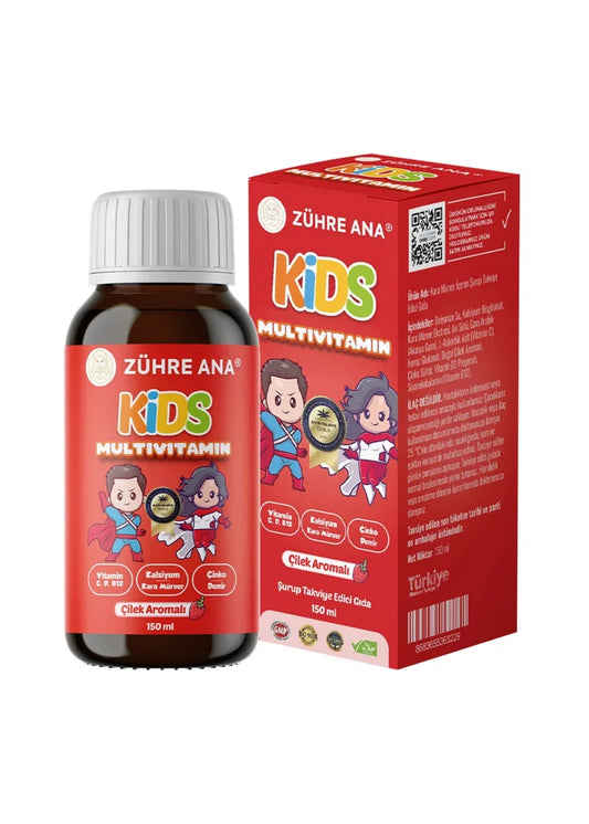 Zühre Ana Kids - Erdbeer Multivitamin Sirup 150ml