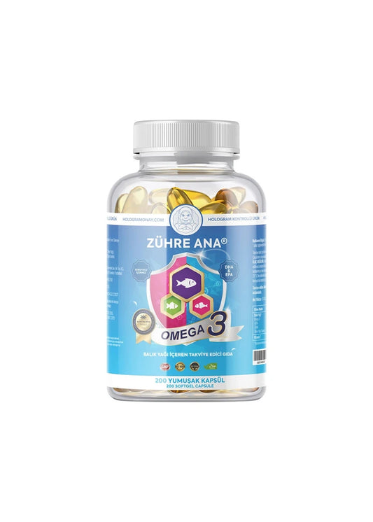 Zühre Ana Omega 3 Fischöl 200st x 1300mg
