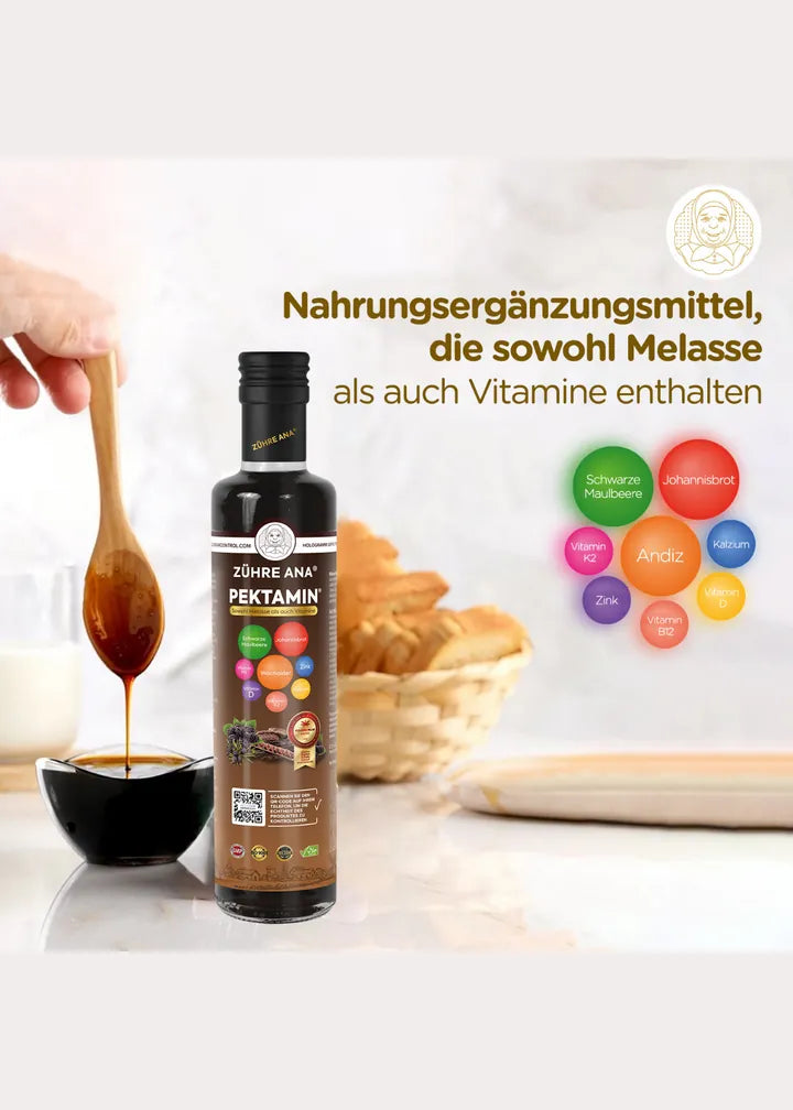 Zühre Ana Pektamin Syrup with Molasses & Vitamins 250ml