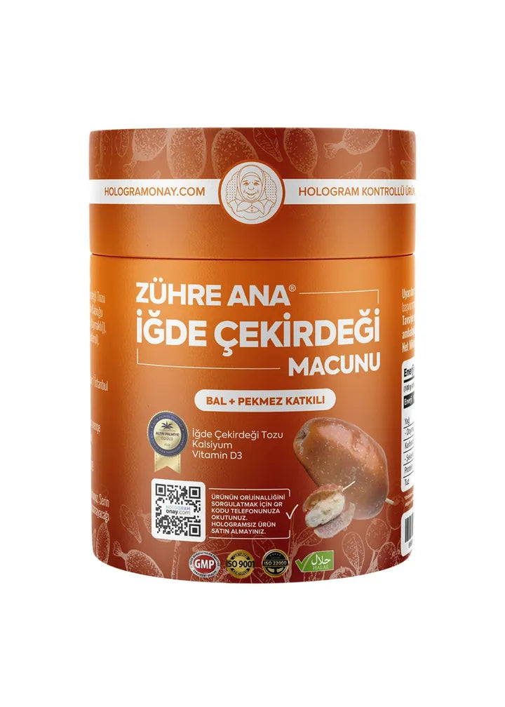 Zühre Ana Sanddornsamenpaste 240 g – Mit Honig, Kalzium & Vitamin D3