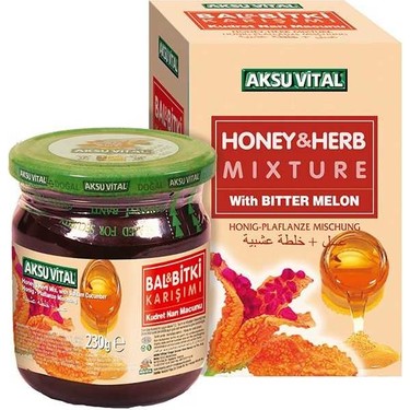 Bittermelonen-Honigmischung (Momordica) – 230 g | Aksu Vital by Anteplim