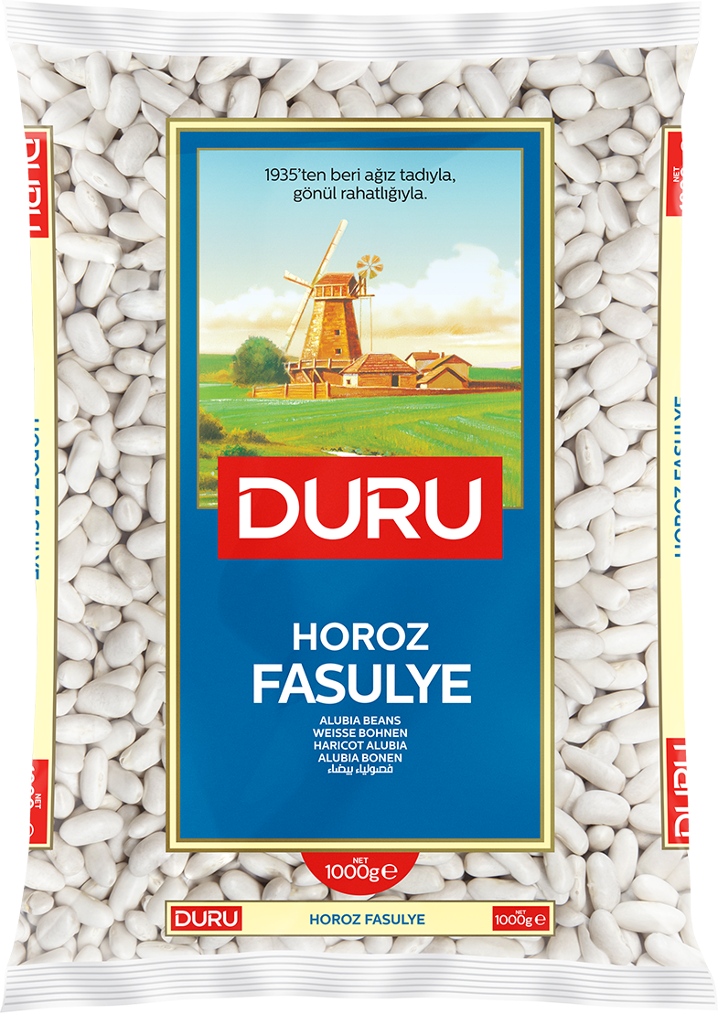 Duru Horoz Weiße Bohnen 1000 g – Türkische Kuru Fasulye