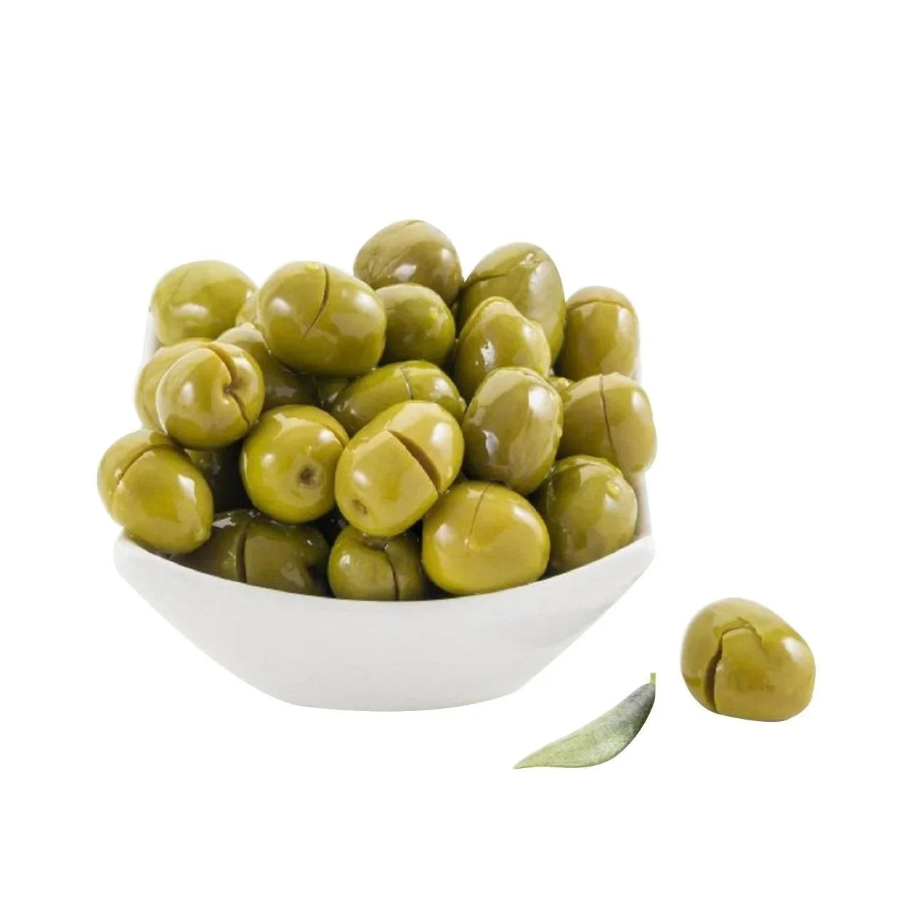 Yeşil zeytin (Kırma usulü) 1000gr