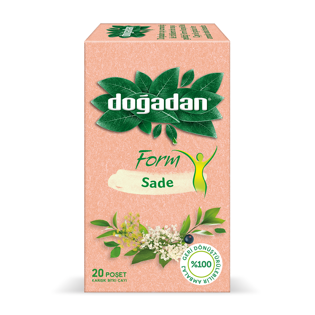 Doğadan Form Sade Bitki Çayı