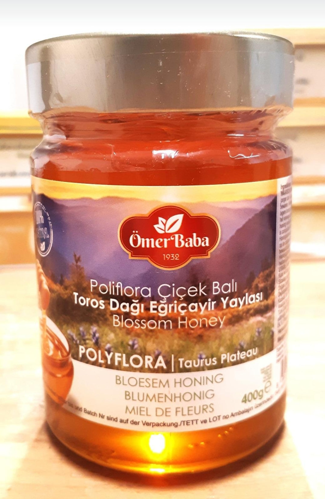 Blütenhonig 400g aus dem Taurus – Vielblütig & Naturrein