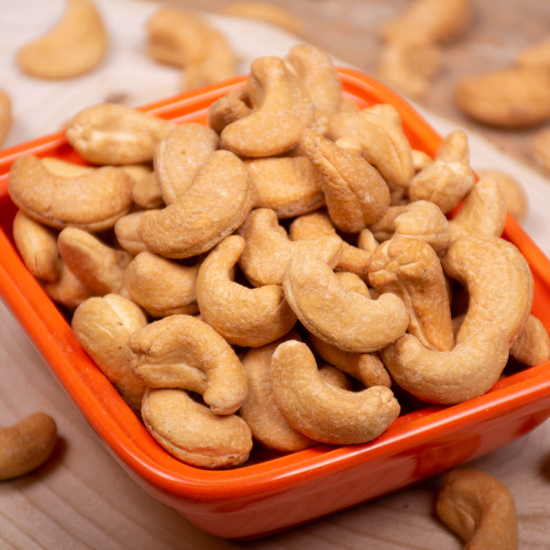 Geröstete Cashewkerne mit Salz – 800g – Knackig &Frisch