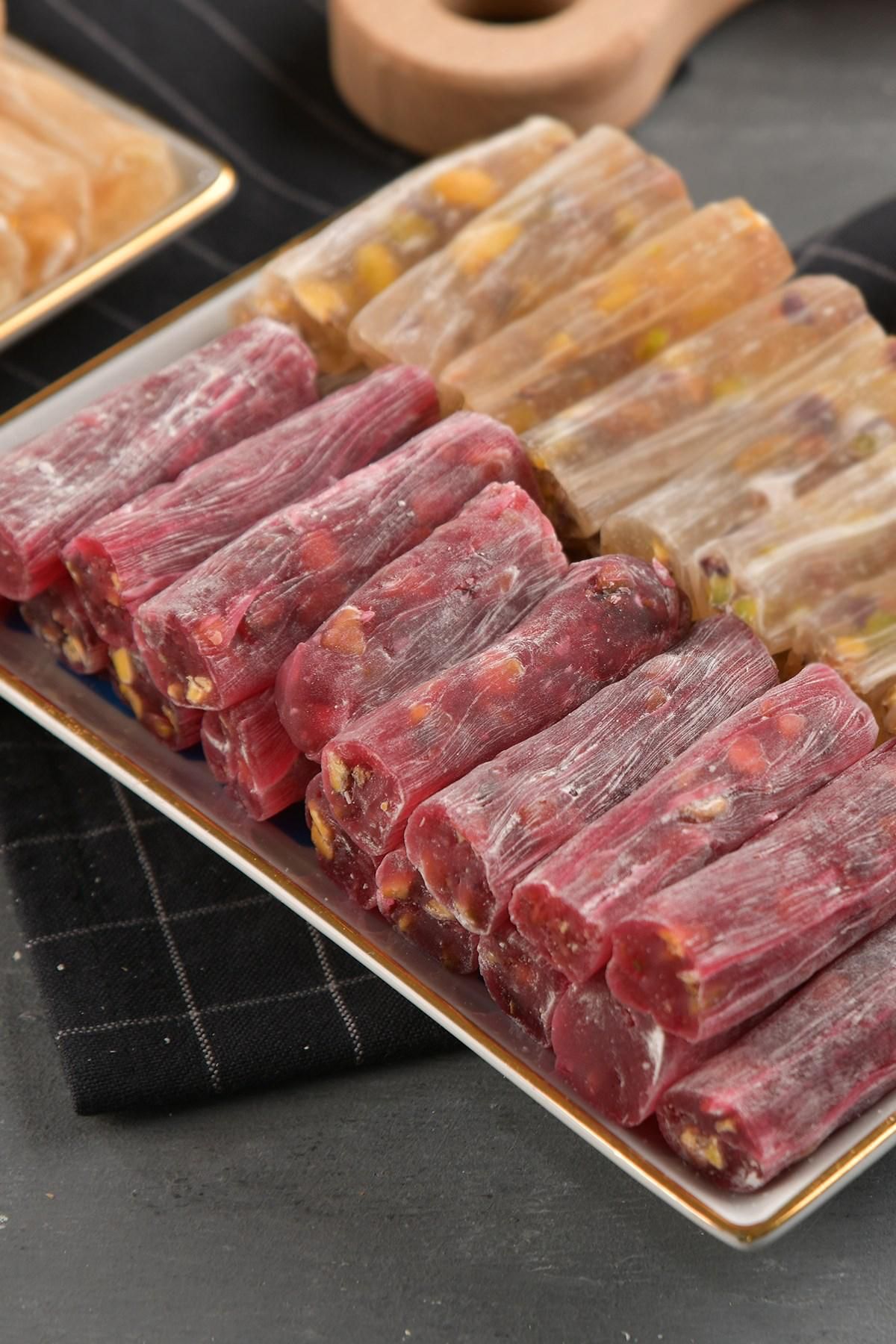 Fıstıklı Karışık Fitil Lokum 500gr