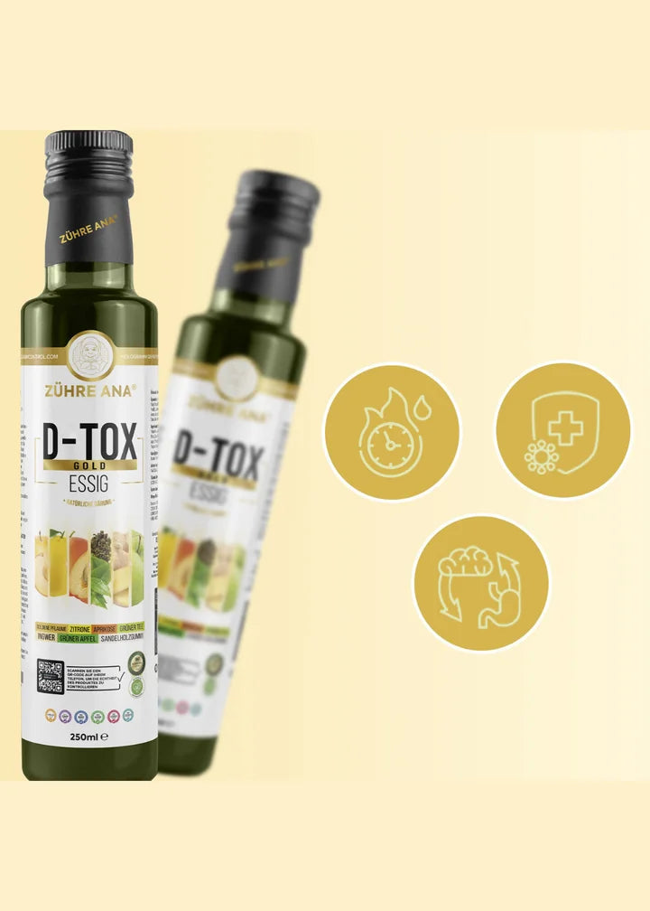 Zühre Ana D-Tox Essig – Natürlich Entgiften & Wohlbefinden Steigern
