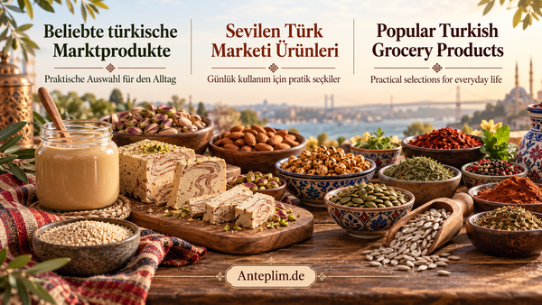 Beliebte türkische Marktprodukte