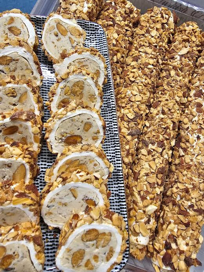 Almond Turkish Delight Roll with Hazelnut Cream 500g
