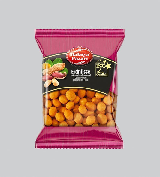 Malatya Pazarı Kaplamalı Yer Fıstığı 200g– Knusprige Erdnüsse im Teigmantel 200g