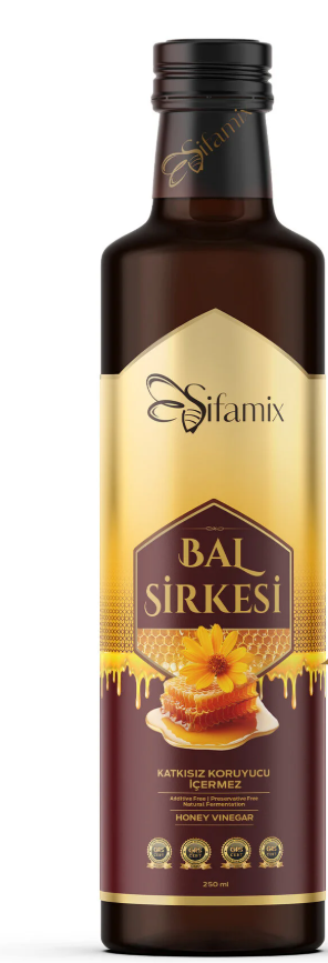 Şifamix Honigessig 500 ml Glasflasche – Natürlich Fermentiert & Ohne Zusatzstoffe | Anteplim