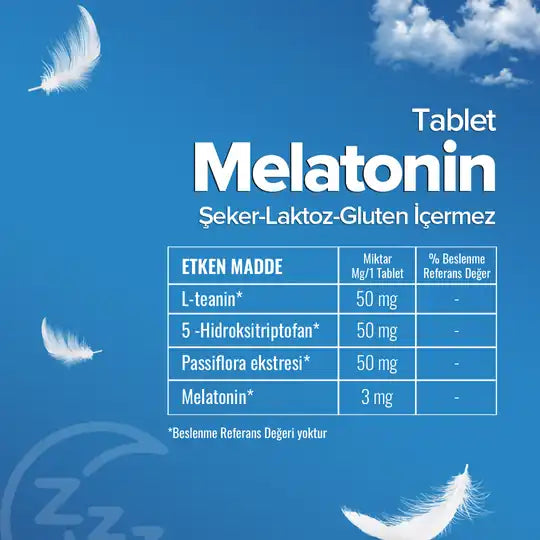 Zühre Ana Melatonin – 90 Tabletten