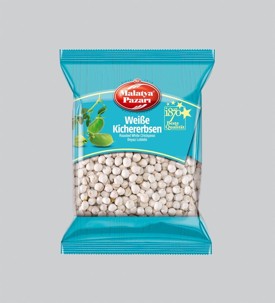 Malatya Pazarı Weiße Kichererbsen 200 g – Geröstete Leblebi