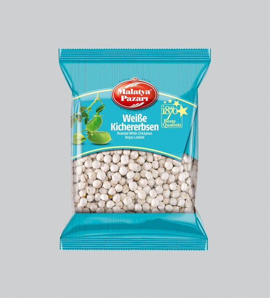 Malatya Pazarı Weiße Kichererbsen 200 g – Geröstete Leblebi