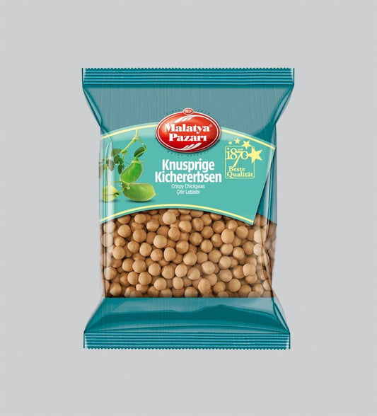Malatya Pazarı Knusprige Kichererbsen 200 g – Çıtır Leblebi