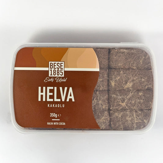 Beşe Traditioneller Kakao-Halva 350 g – Seit 1885 | Natürlich, Glutenfrei & Ohne Künstliche Zusätze