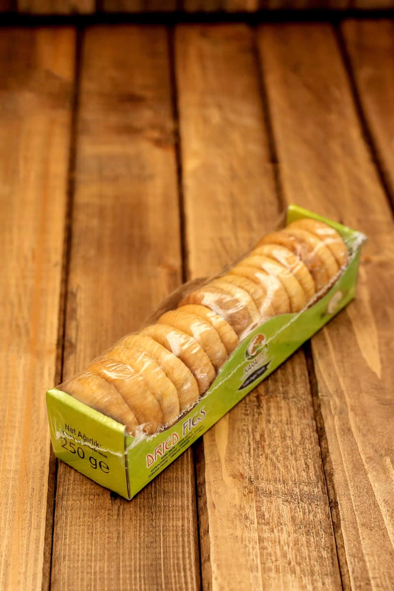 Karaefe Larida Dried Figs 250 g in cardboard tray packaging