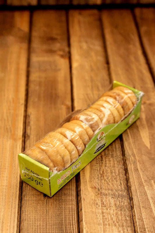 Karaefe Larida Dried Figs 250 g in cardboard tray packaging