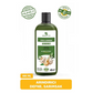 Green bottle of Hunca Care Purifying Laurel and Garlic Shampoo 485 ml with black cap
