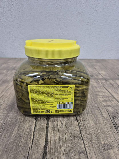 Karaefe Weinblätter in Salzlake 880 g – Zarte Blätter für Sarma