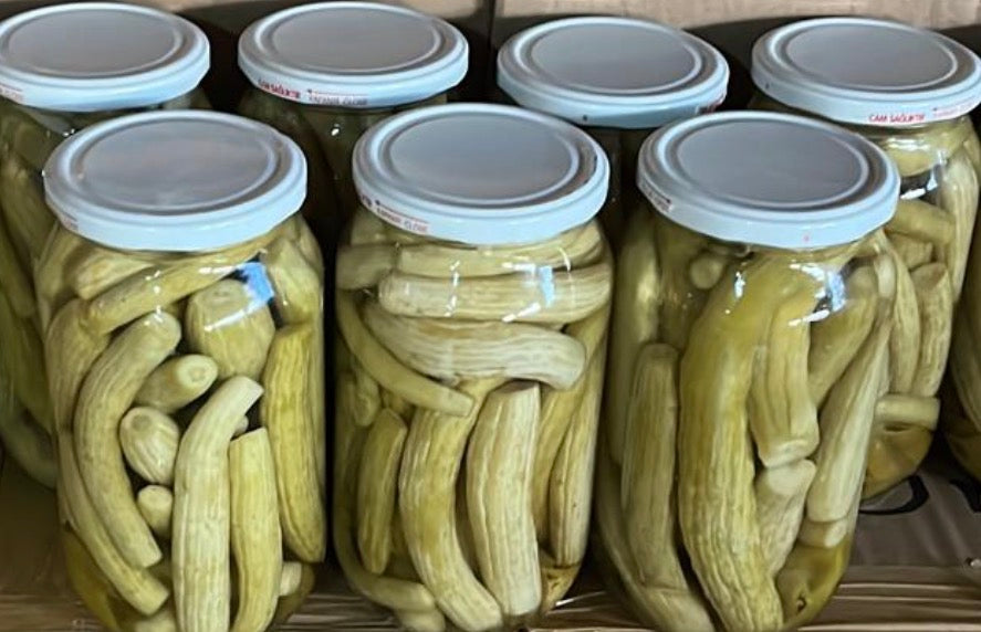 Hausgemachte Eingelegte Acur (Acur Turşusu) 1 kg im Glas – 100 % Natürlich & Authentisch | Anteplim