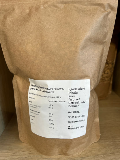 Anteplim İspir Weiße Bohnen 1 kg im Standbodenbeutel