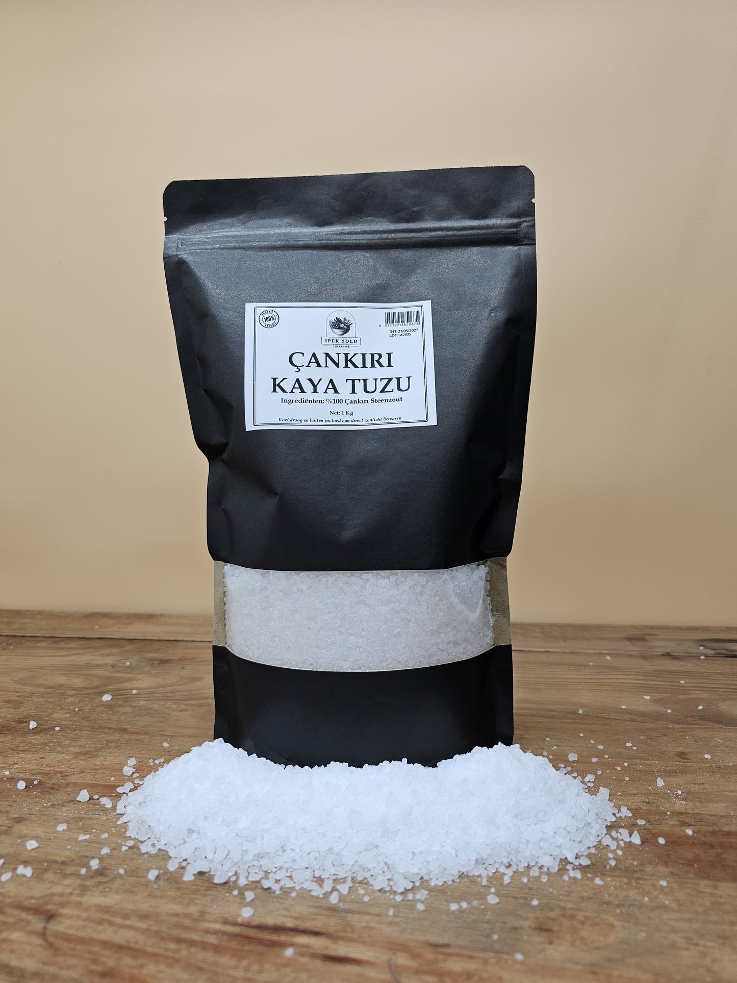 Çankırı Natürliches Steinsalz 1000g – Feines Anatolisches Salz