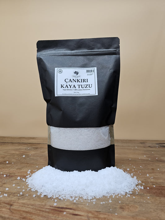 Çankırı Natürliches Steinsalz 1000g – Feines Anatolisches Salz