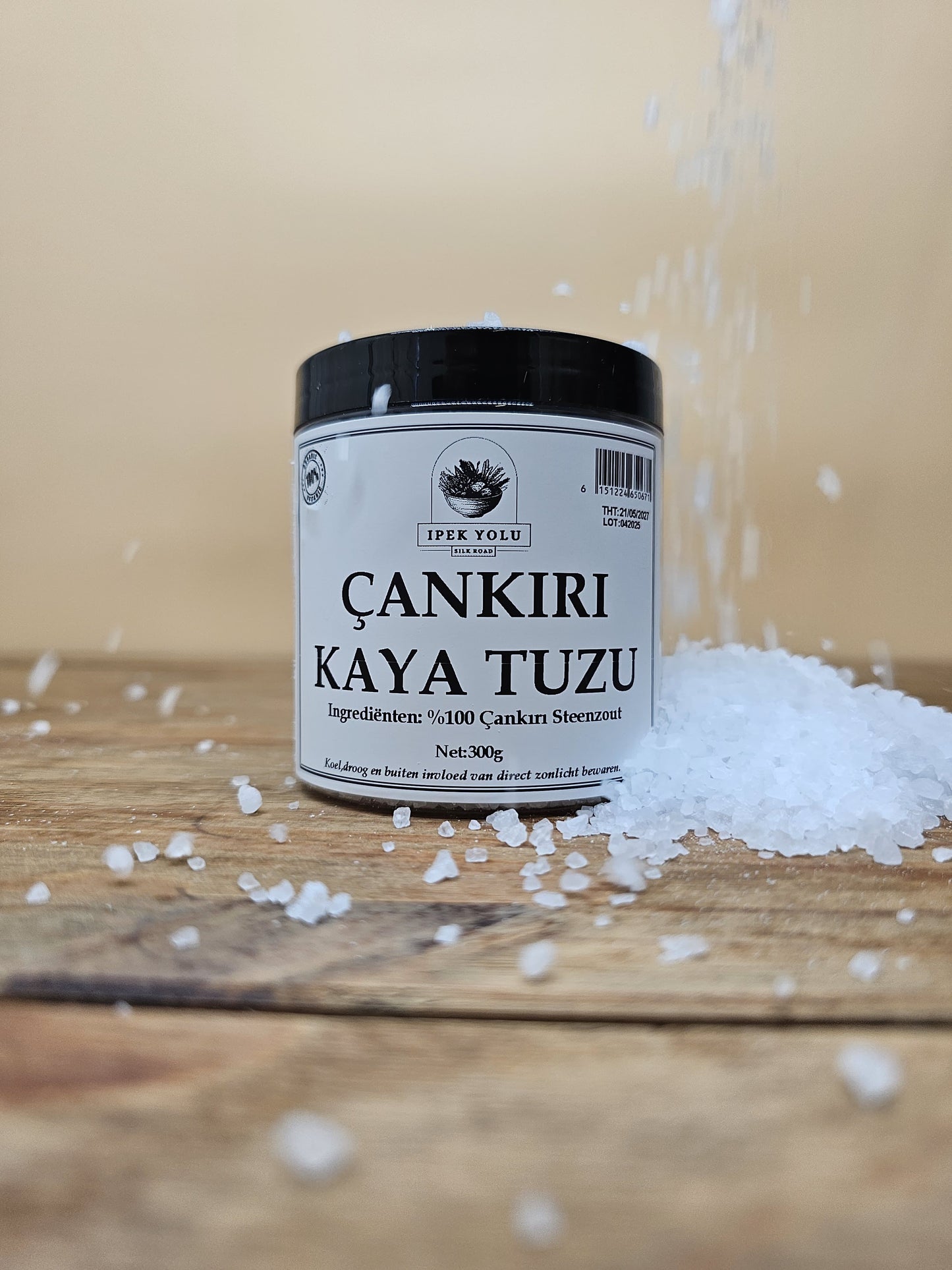 Çankırı Natürliches Steinsalz 300g – Feines Anatolisches Salz | Anteplim