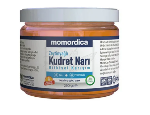 Momordica Zeytinyağlı Kudret Narı bal ve propolisli bitkisel karışım 250 g