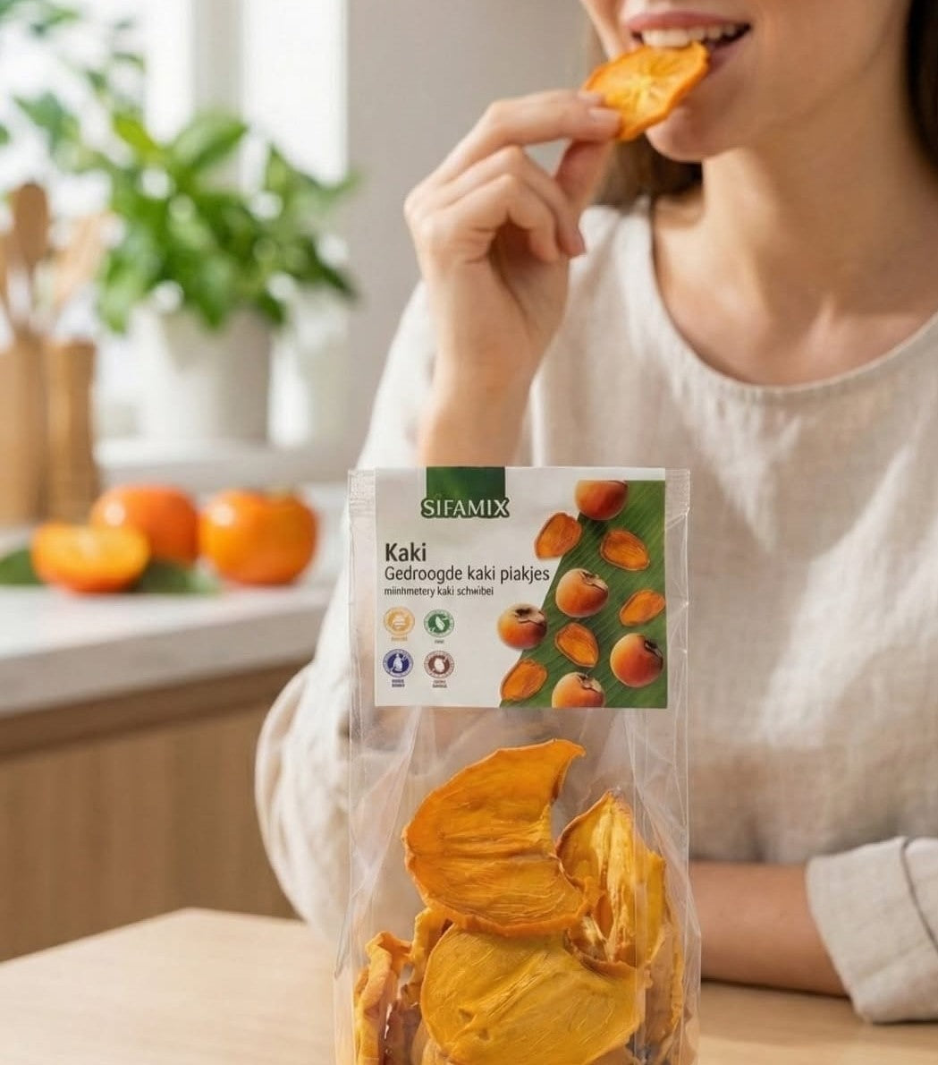 Anteplim Getrocknete Kakischeiben (Cennet Hurması) 150 g – 100 % Natürlich & Ohne Zusatzstoffe