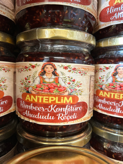 Anteplim Raspberry Jam from Nazilli (Aydın) 450 g in a glass jar