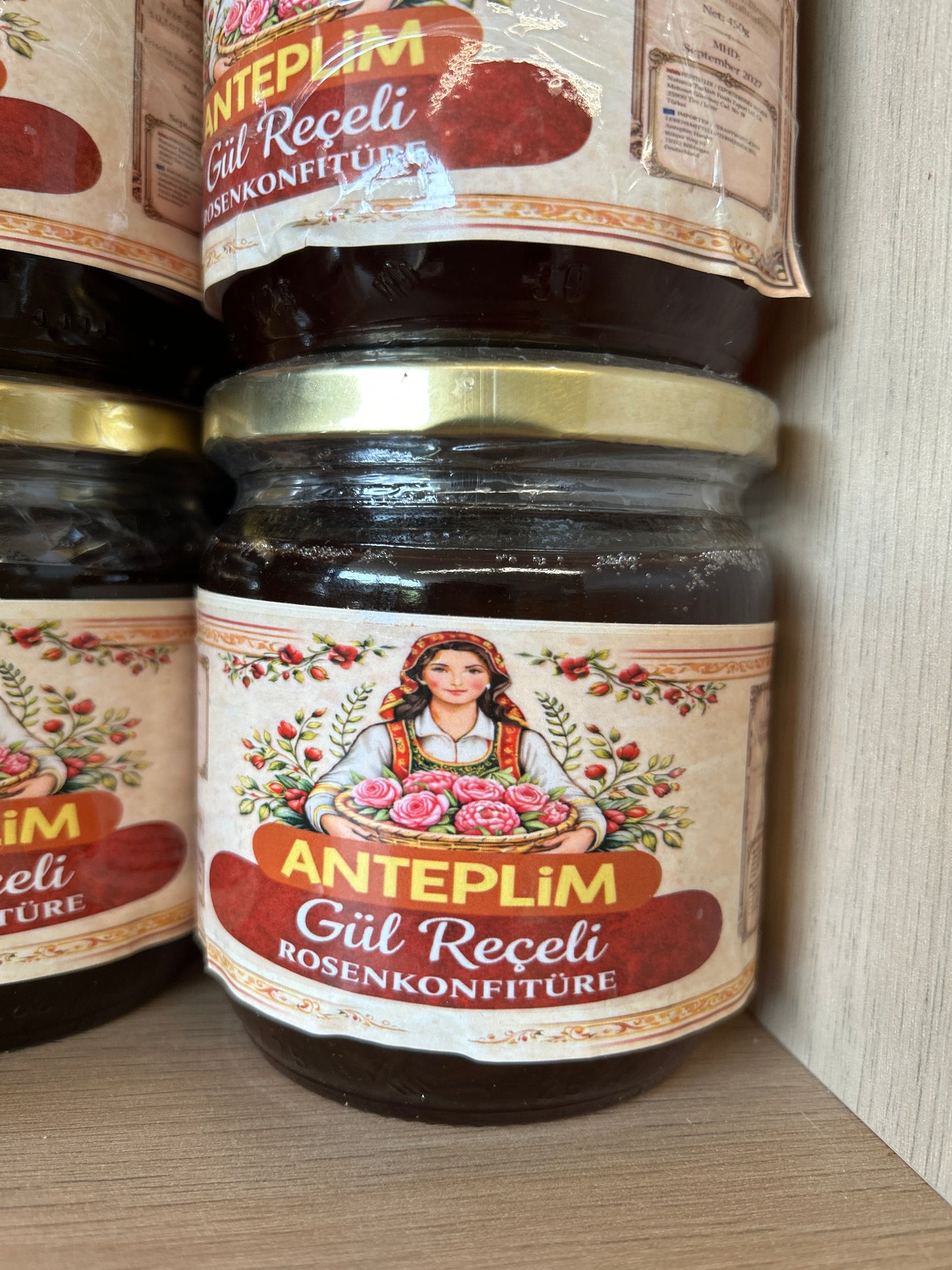 Anteplim Rose Jam from Nazilli (Aydın) 450 g Glass Jar