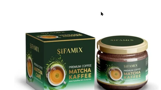 Şifamix Premium Matcha Kaffee 100 g – Energie & Fokus aus Japanischem Matcha | Anteplim