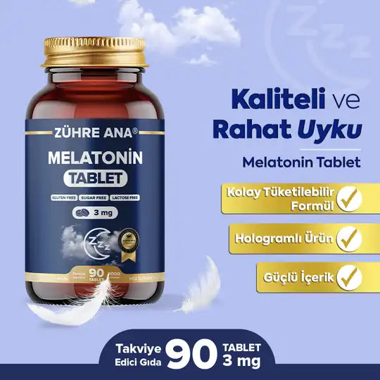 Zühre Ana Melatonin – 90 Tabletten