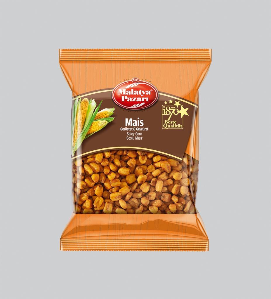 Malatya Pazarı Gewürzter Mais 200 g – Knuspriger Maissnack