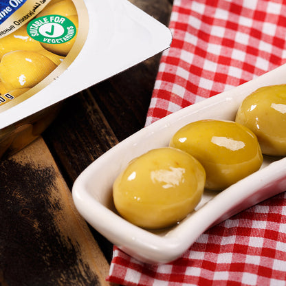 Köy Sefası Kokteyl Yeşil Zeytin 400 g cam kavanoz