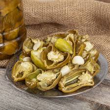 Anteplim Homemade Pickled Topalak Peppers from Gaziantep – Traditional Turkish Topalak Biber Turşusu
