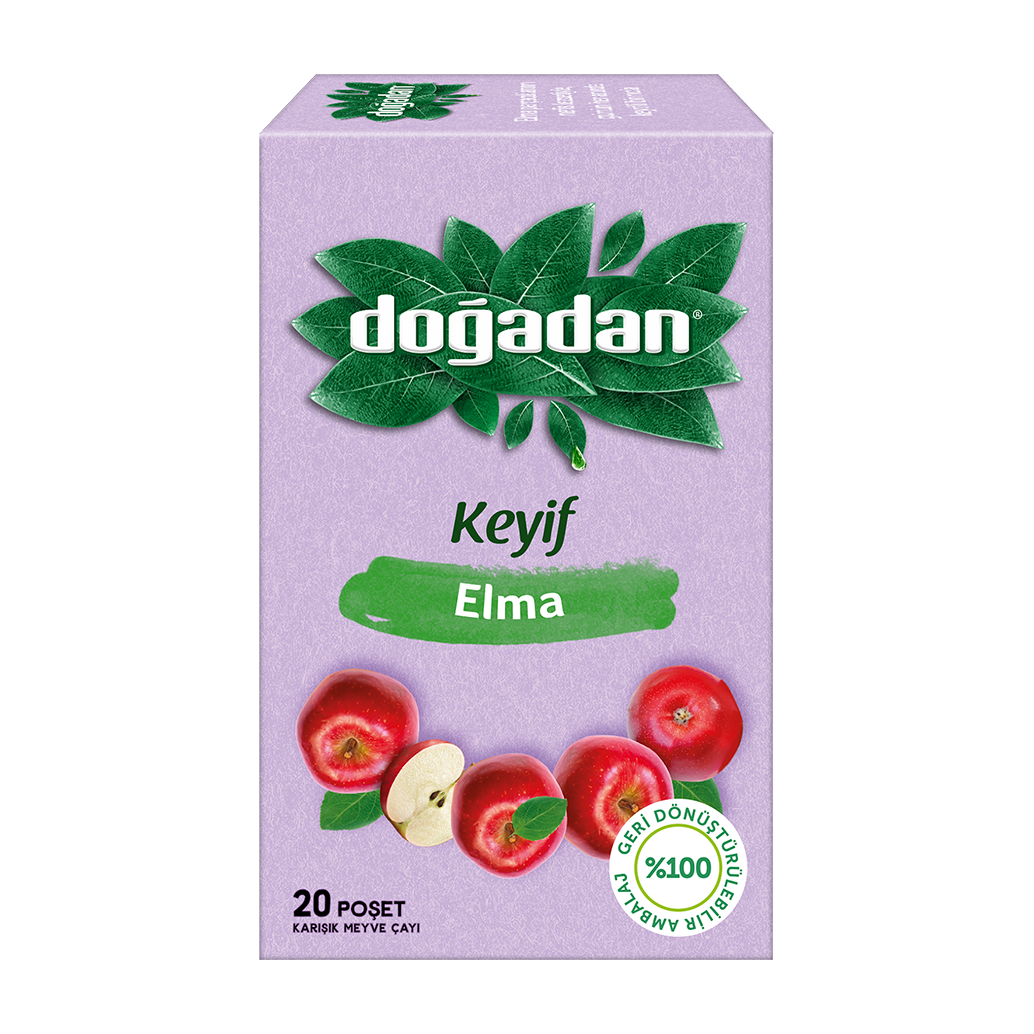 Doğal Aroma: Elma Çayı 40 gr x 20'li Paket