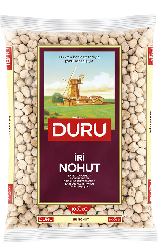 Duru Große Kichererbsen 1000 g – Türkische İri Nohut