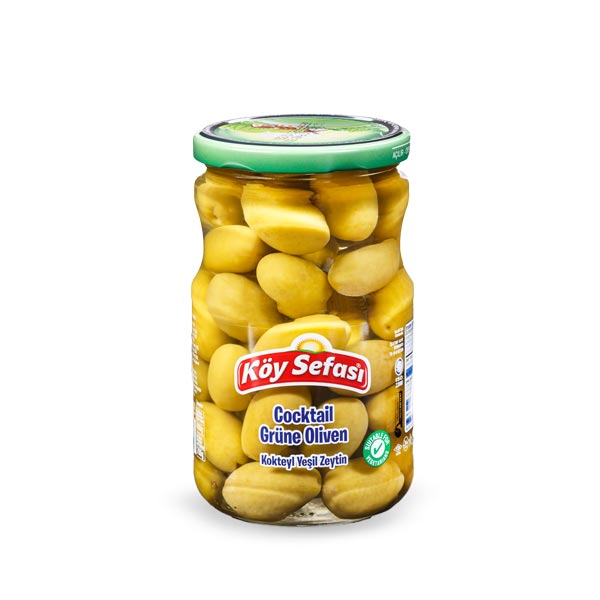 Köy Sefası Cocktail Grüne Oliven 400 g im Glas