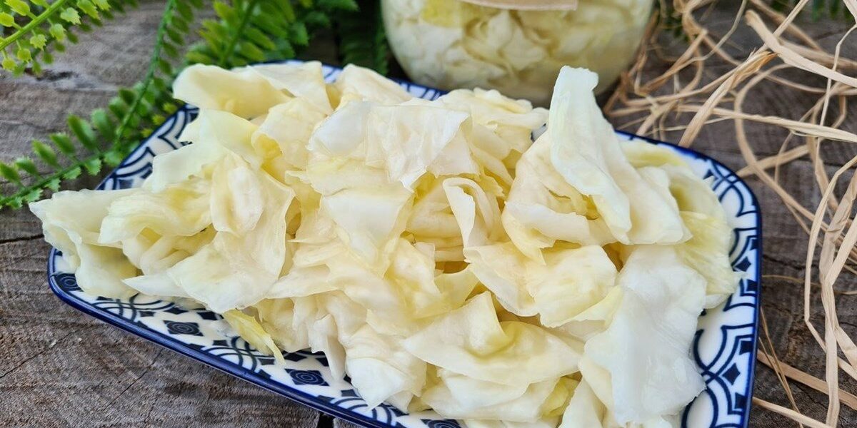 Hausgemachter traditioneller Geschmack: 2 kg Sauerkraut