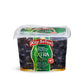 Köy Sefası Extra Natural Black Sele Olives in Oil Brine 600 g plastic tub